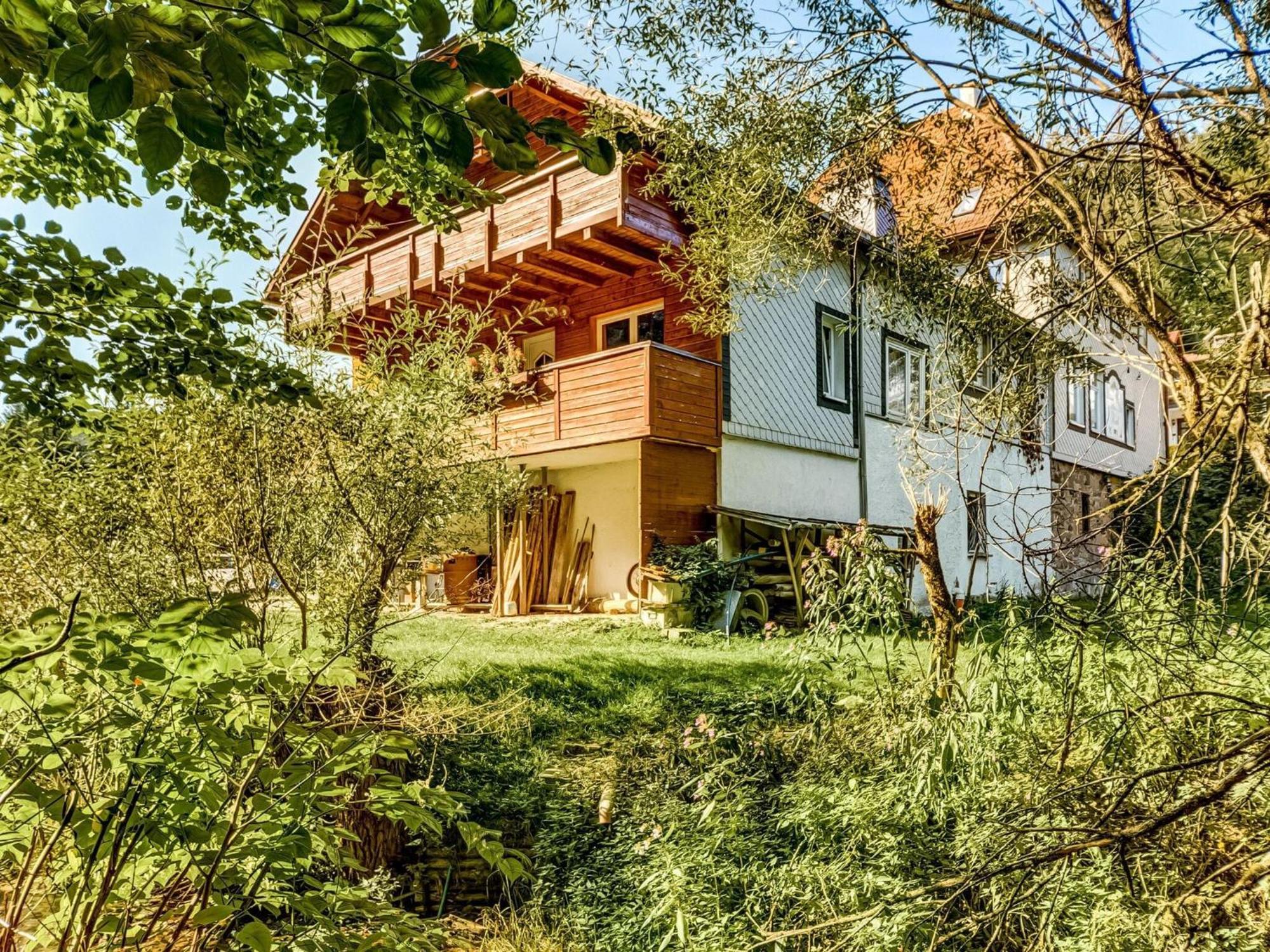 Apartment Thuringian Forest With Balcony Gießübel 외부 사진