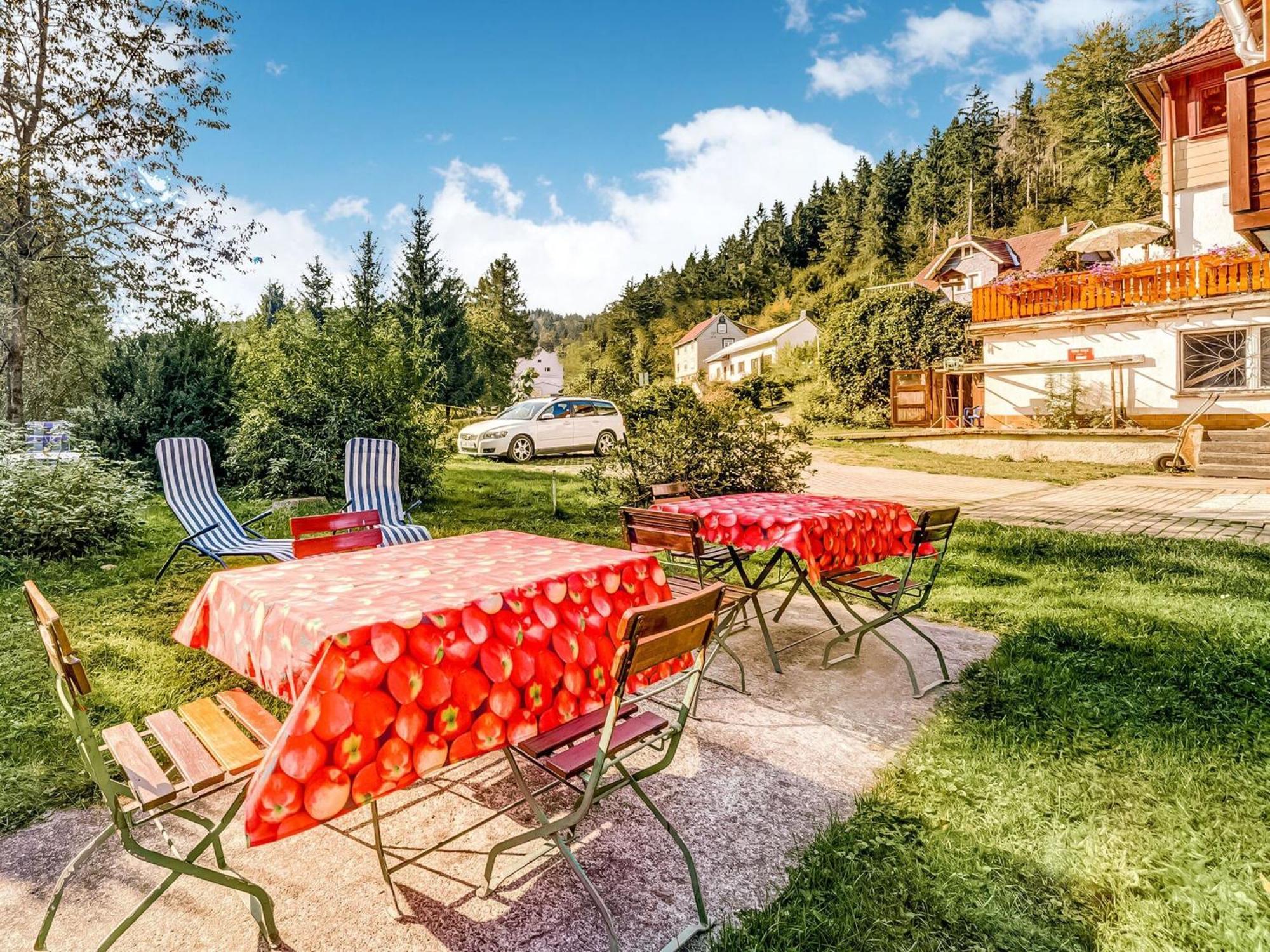 Apartment Thuringian Forest With Balcony Gießübel 외부 사진