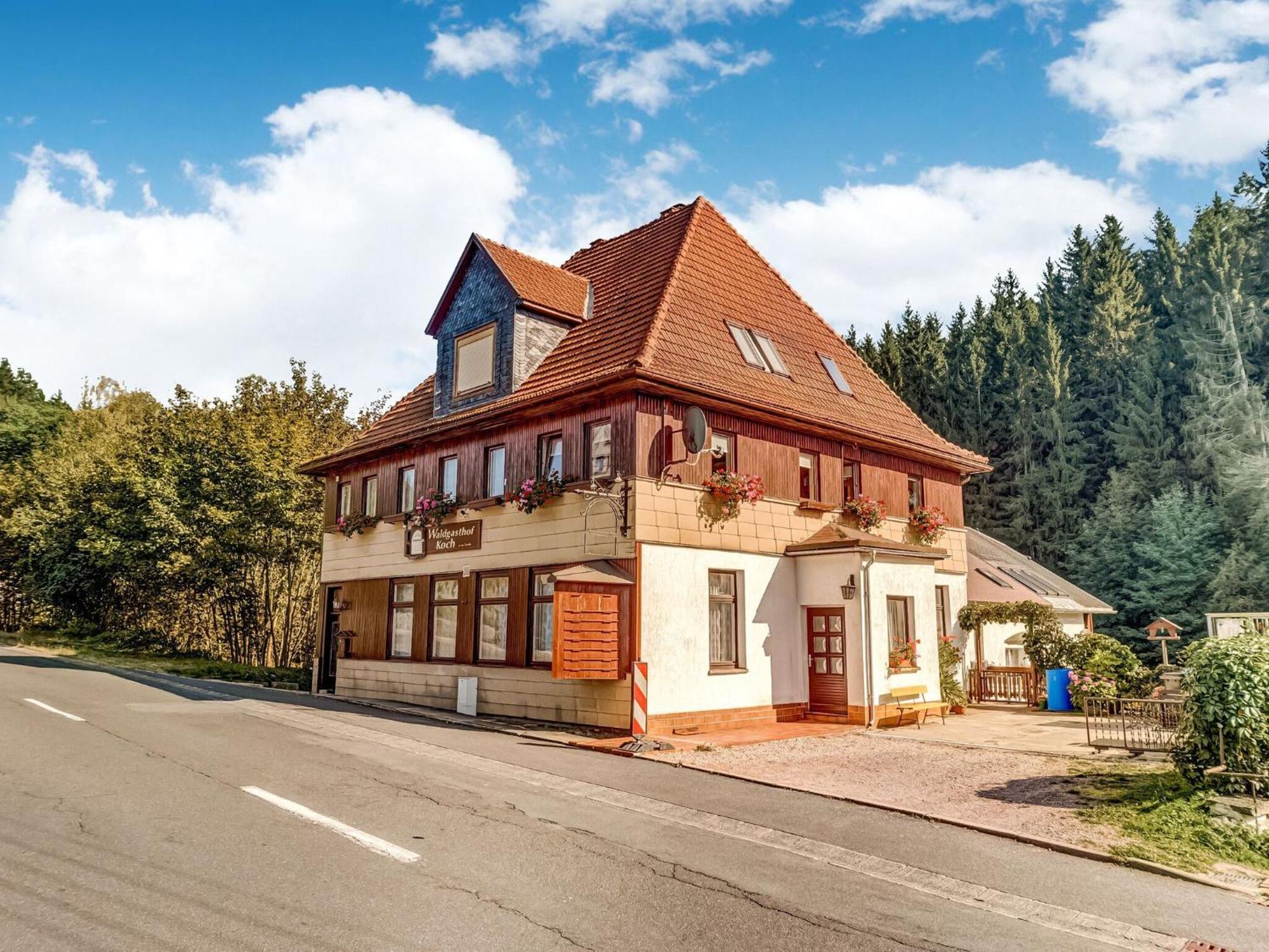 Apartment Thuringian Forest With Balcony Gießübel 외부 사진