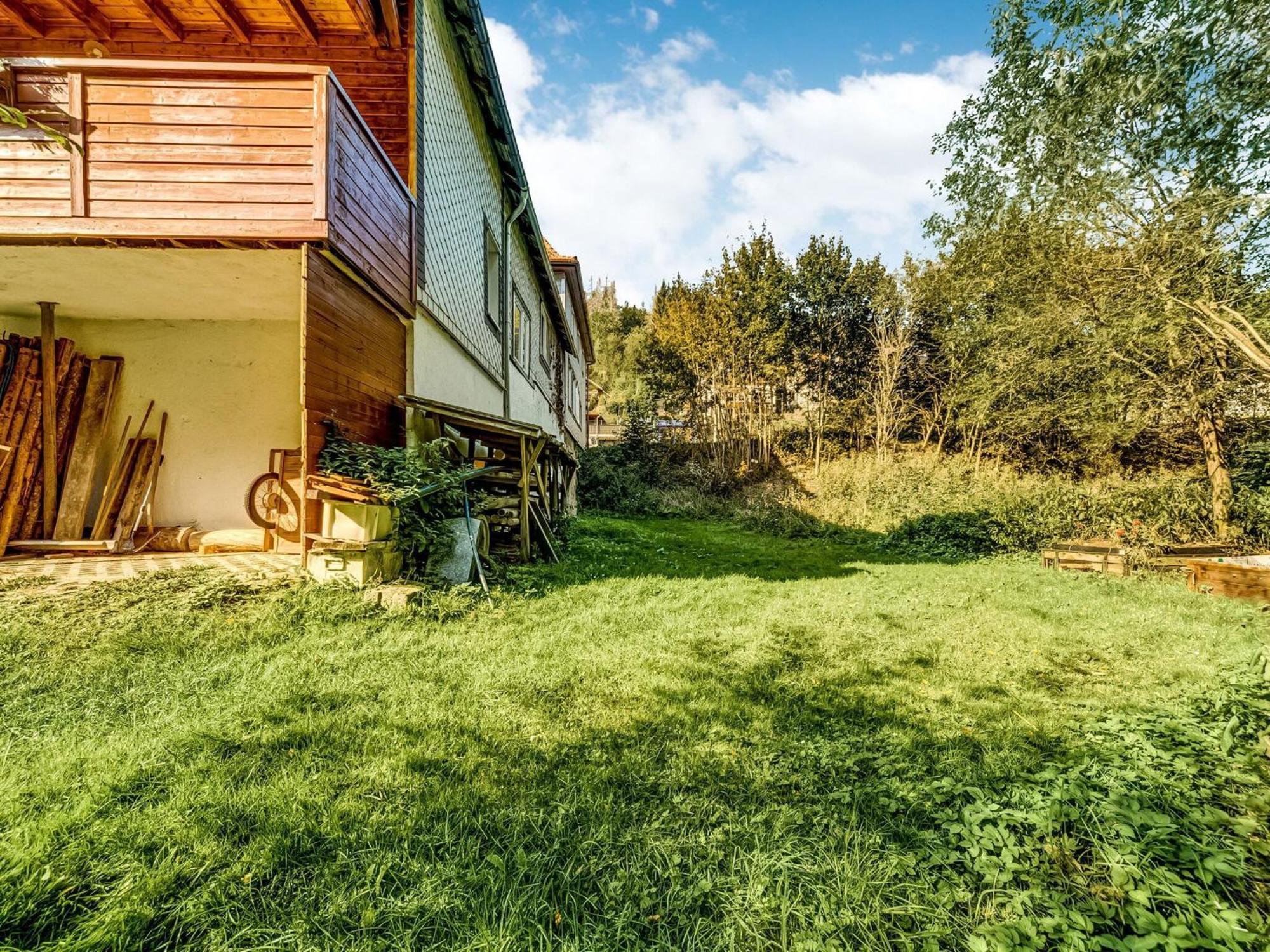 Apartment Thuringian Forest With Balcony Gießübel 외부 사진