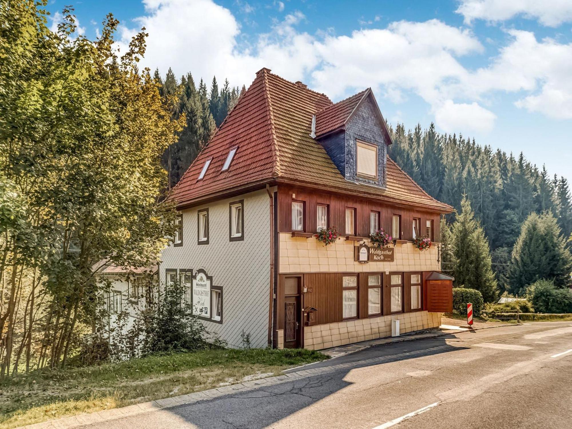 Apartment Thuringian Forest With Balcony Gießübel 외부 사진